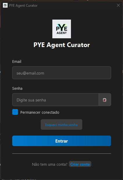 Tela de Login